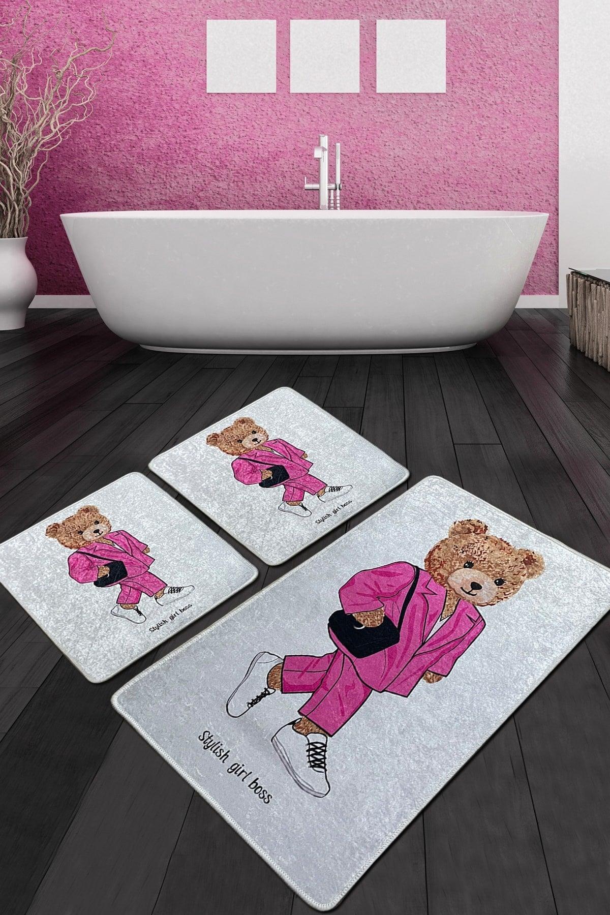 Boss Girl Bathroom Carpet Djt Set of 3 - Swordslife