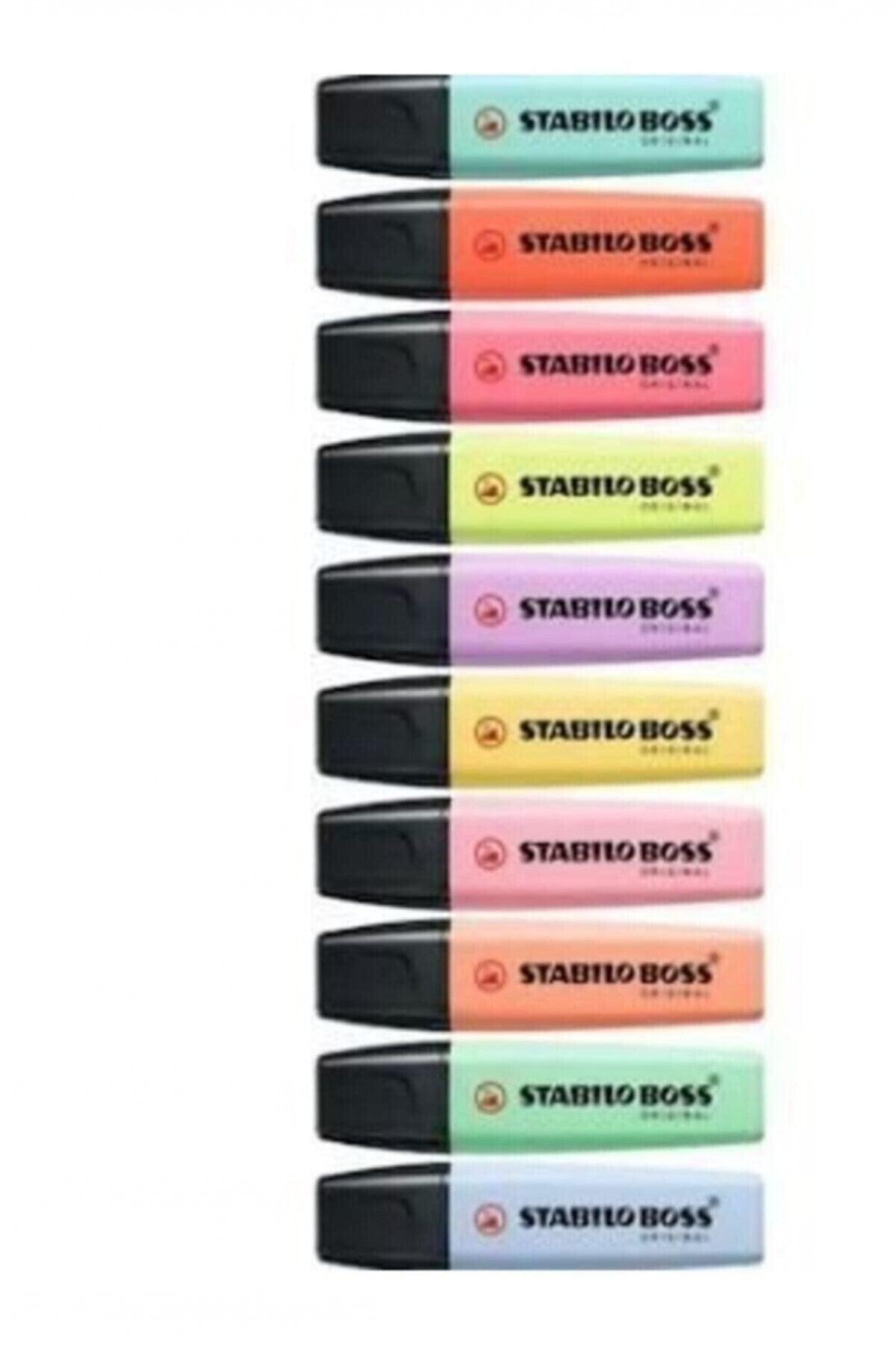 Boss Original Pastel 10 Color Highlighter