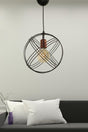 Bouriner Single Pendant Light Black Mtla-46 - Swordslife