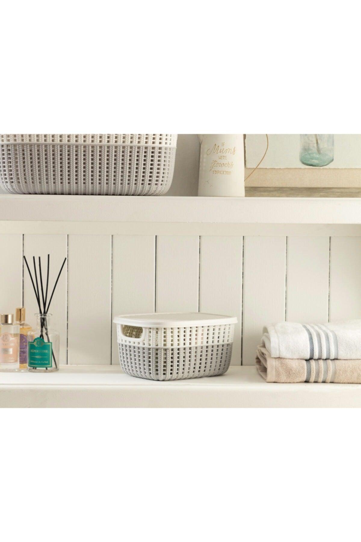 Buckley Lidded Basket 3 Lt.