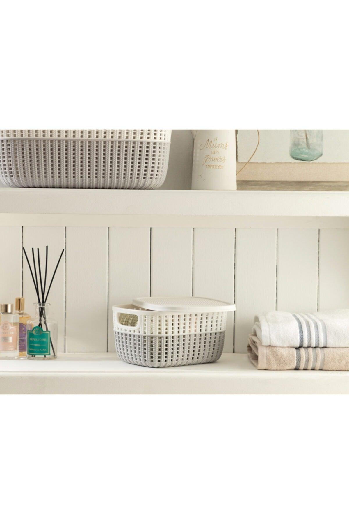 Buckley Lidded Basket 3 Lt.