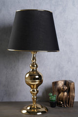 Buffet Lampshade Gold Black - Swordslife