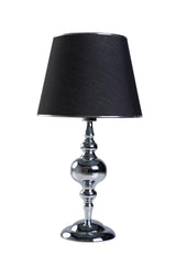 Buffet Lampshade Silver Black - Swordslife