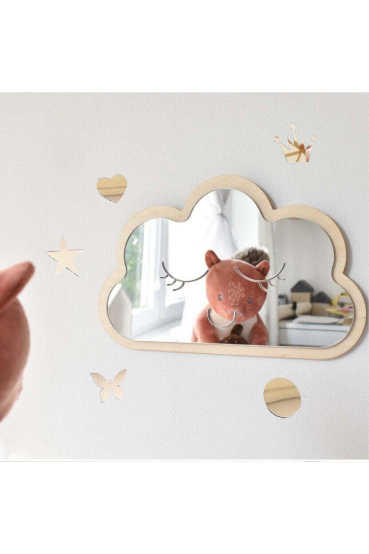 Cloud Mirror Kids Room Decor Safe Unbreakable Mirror - Swordslife