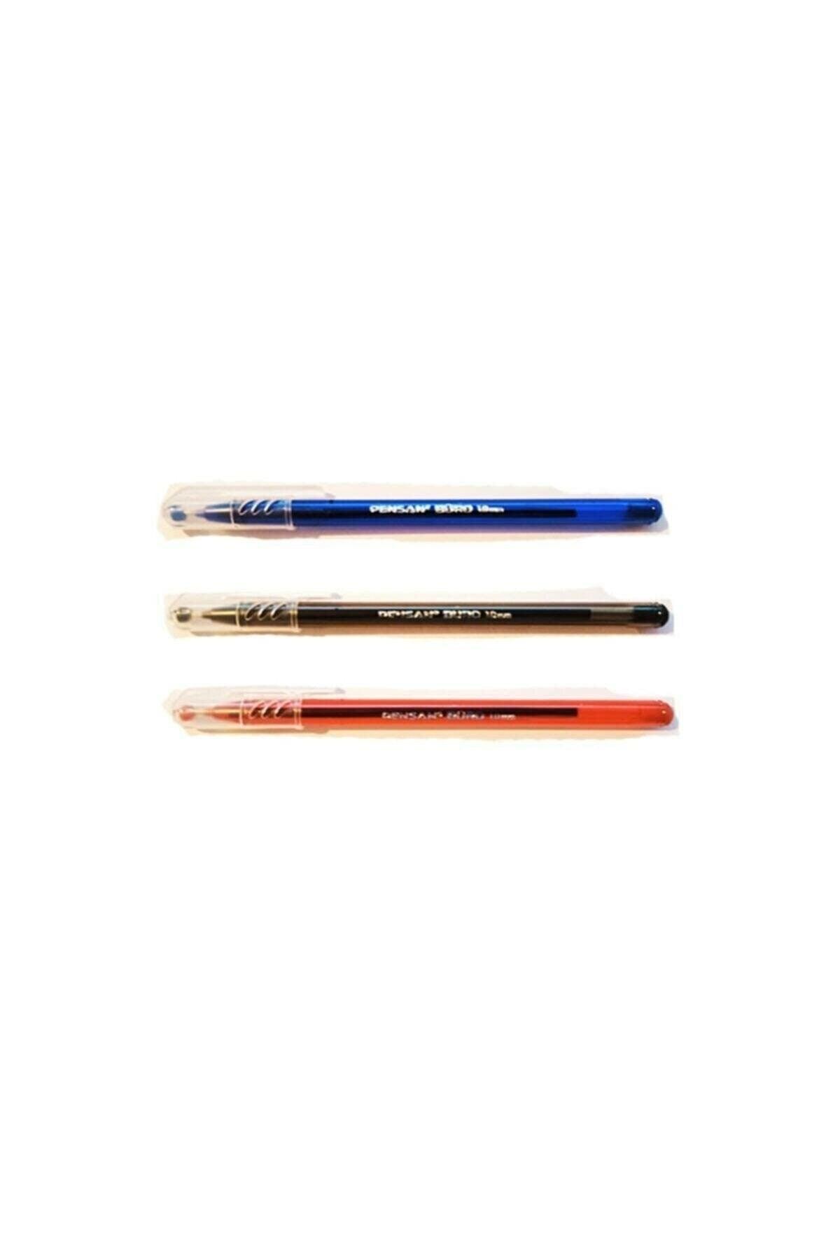 Büro 1.0 Mm Ballpoint Pen Set of 3 Tk.k