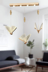 Butterfly Modern Luxury Led 3-Sequential Led Chandelier - Swordslife