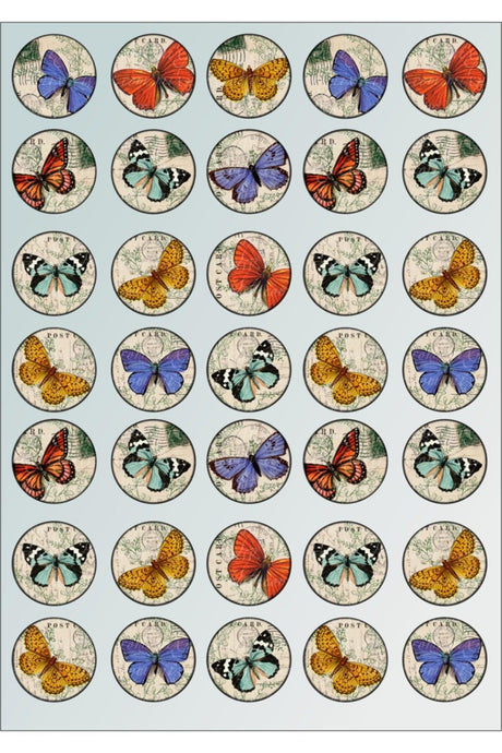 Butterfly Sticker Set - Planner - Agenda -