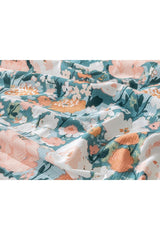 Camellia Printed Single Pique 150x220 Cm Peach - Swordslife