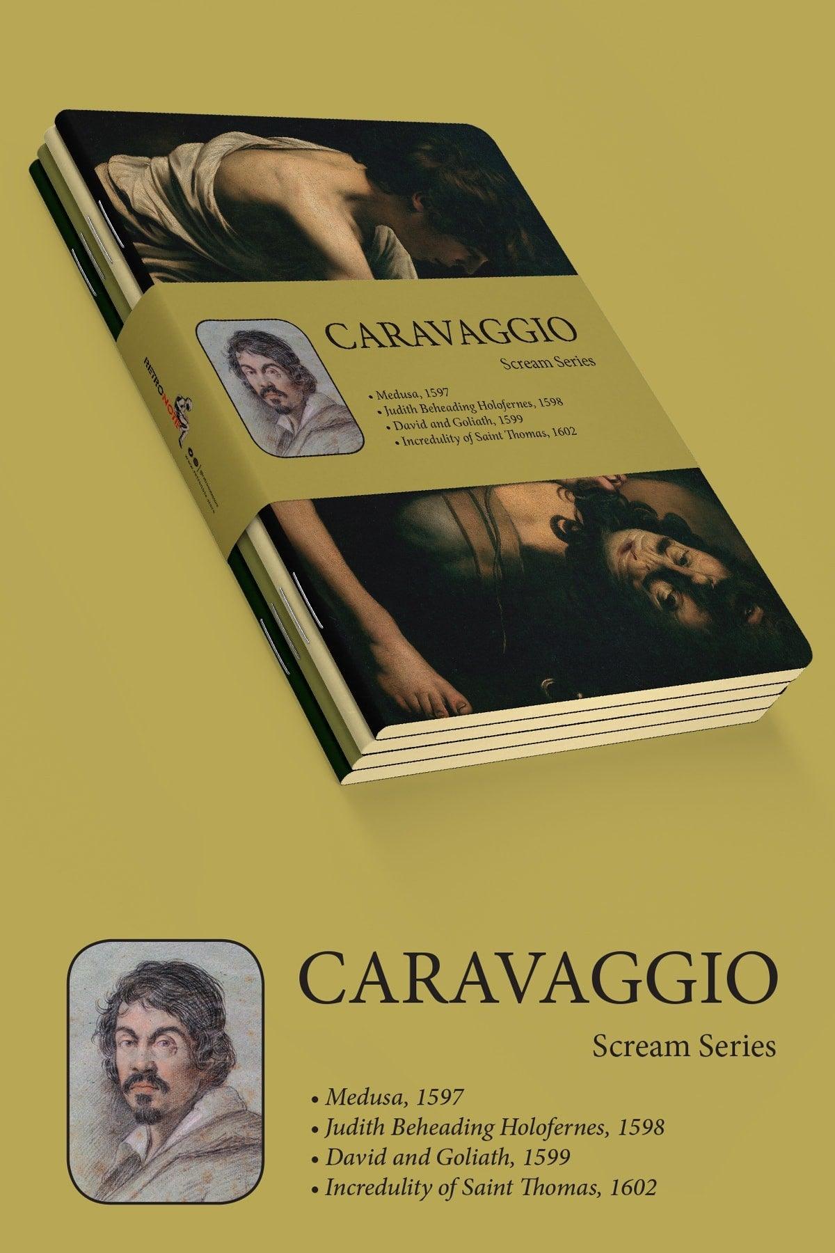 Caravaggio 4-Piece Notebook Set 2 - Scream Series