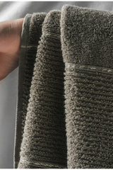Carmine - Extra Soft, Modern 100% Cotton 50x90cm. Hand / Face Towel Set - Swordslife