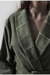 Carmine Robe Olive - Extra Soft