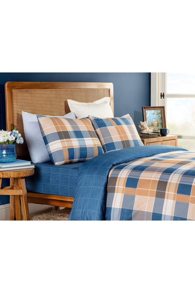 Cassis Single Ranforce Printed Duvet Cover Set - Swordslife