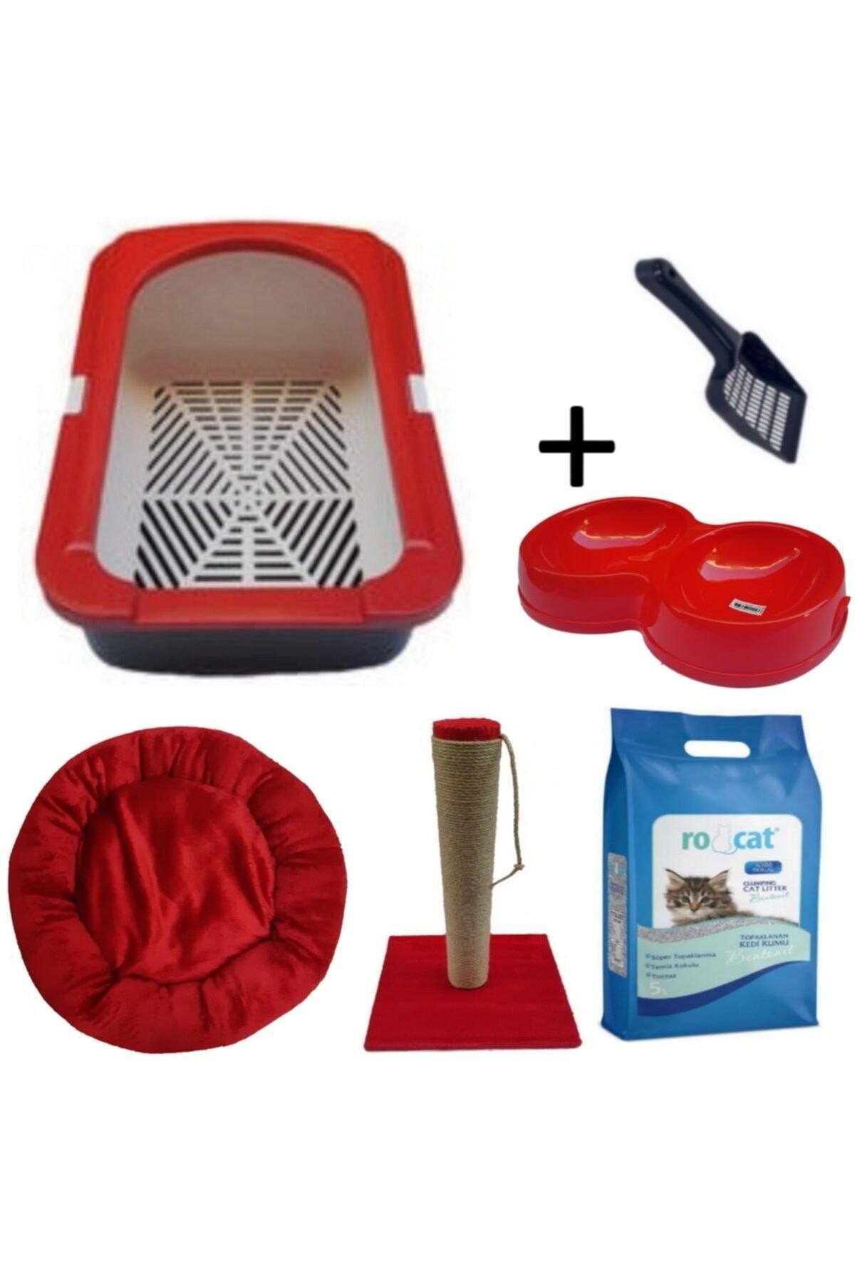 Cat Sieve Toilet Tray Red 5 lt Sand +