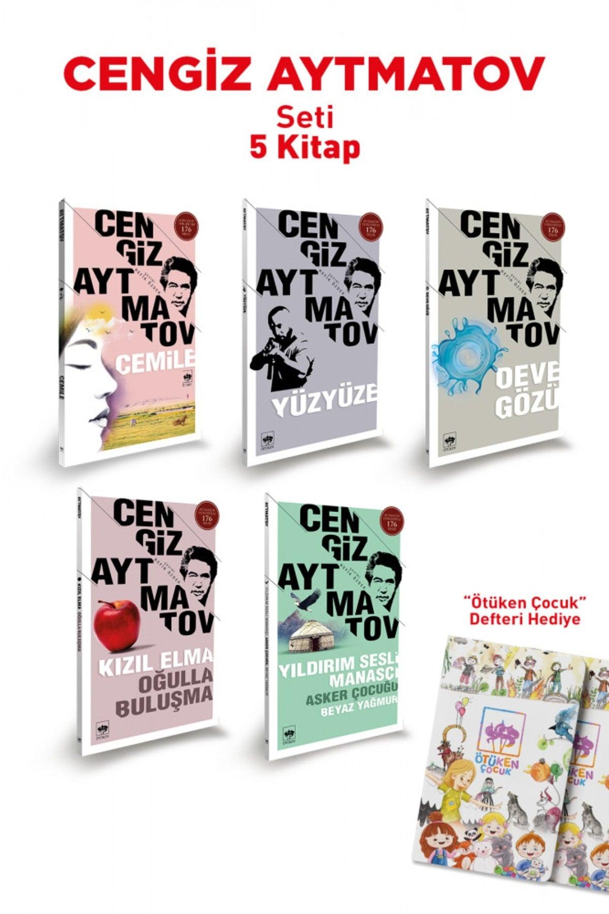 Chingiz Aitmatov Story Set / 5 Books - 8 Stories - Notebook with Gift - Swordslife