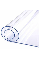 Ceren Transparent 1,5 Mm Width 70 Cm Thick Pvc Non-Slip Table Cover Protector - Swordslife