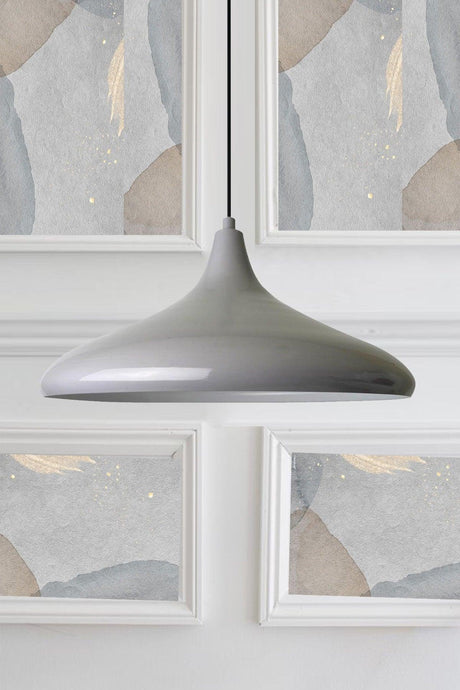 Champion Grey Metal Chandeler Single Anhänger Salon Küche Hol Friseur Cafe Boutique Lampe Beleuchtung - Swordslife