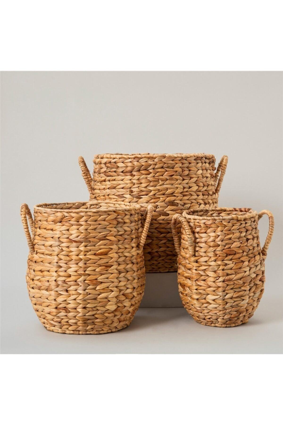 Charleston Basket 35x32 Cm Natural - Swordslife