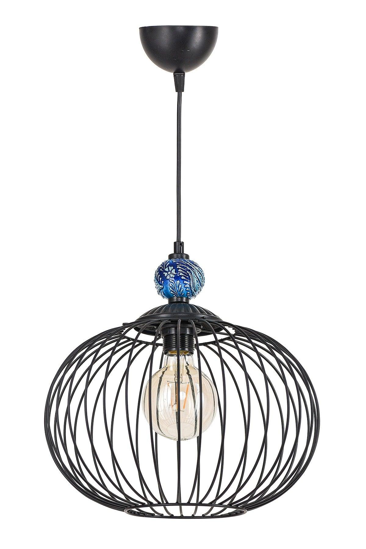 Chubby Stone Chandelier Black Mtla-46 - Swordslife