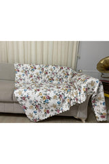 Floral Pattern Sofa Bed Seat Cover - Swordslife