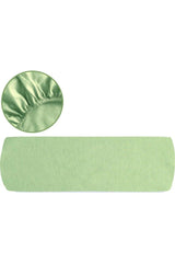 Double Cotton Elastic Bed Sheet 160 X 200 Cm Green - Swordslife