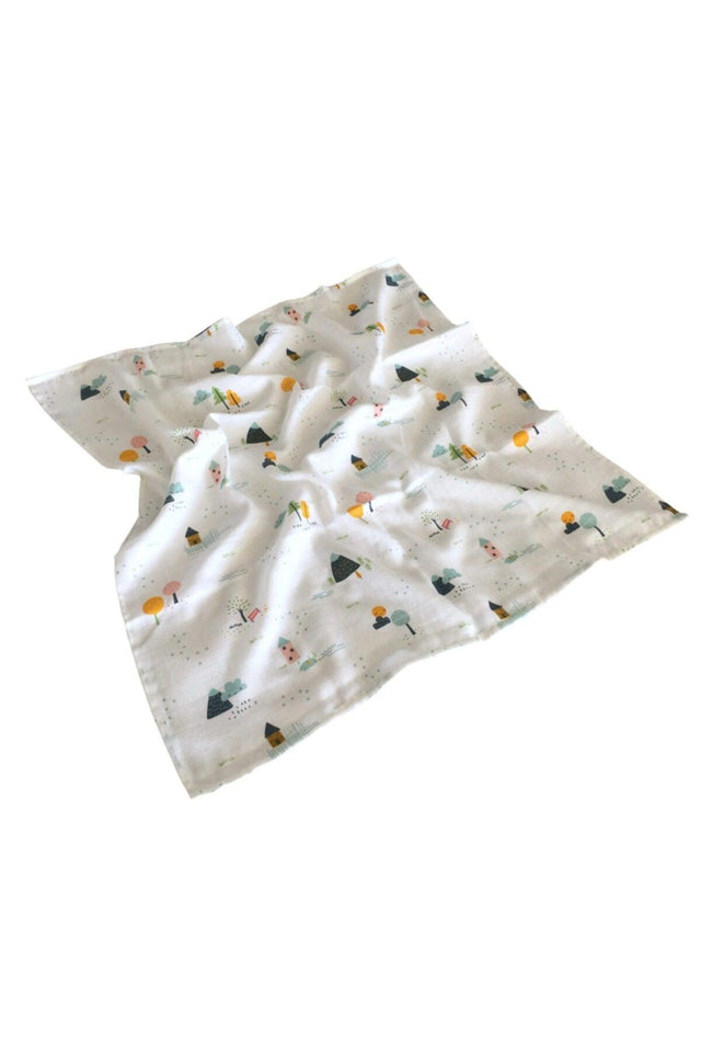 Farm Muslin Baby Blanket - Swordslife