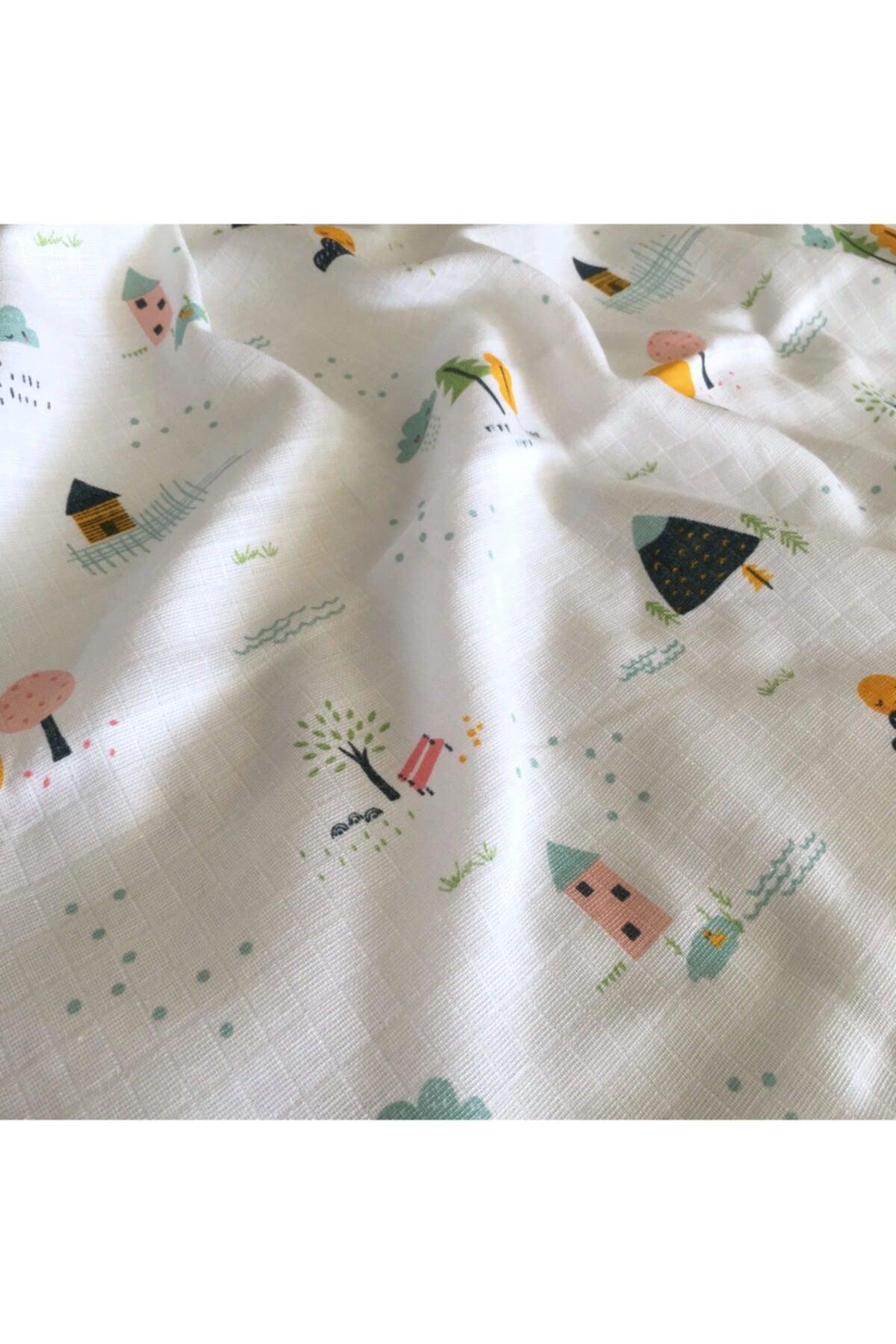 Farm Muslin Baby Blanket - Swordslife