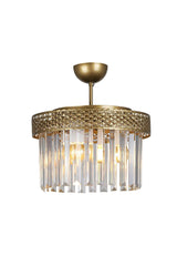 Citrus 3rd Tumbled Lux Crystal Stone Chandelier - Swordslife