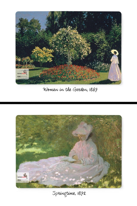 Claude Monet Notebook Set of 4 - Impressionism