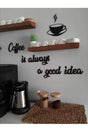 Coffee Is Always Wooden Graffiti Laser Cut Wooden Wall Decor - Swordslife