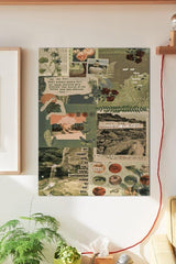 Collage Wall Poster Large 45x30 Cm - Swordslife