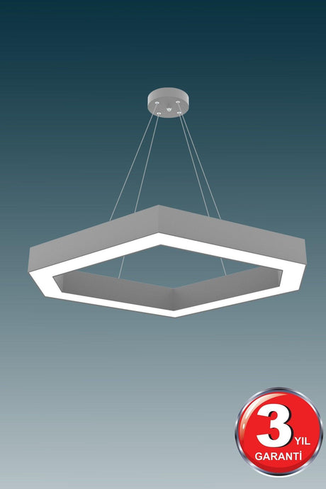 Cometa (Grey Case, Daylight) Led Modern Led Chandelier - Swordslife