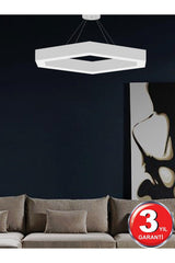 Cometa (White Case, Daylight) Led Modern Led Chandelier - Swordslife