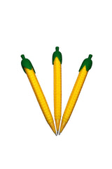 Set of 3 Corn Shaped 0.7 Pencils