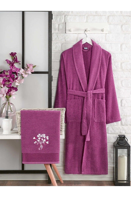 Cotton 2-Piece Bathrobe Set - Swordslife