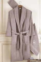 Pamuxu 4 Piece Bathrobe Set | Bathrobe Set - Swordslife