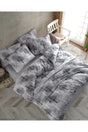 Cotton Gray Tree Double Duvet Cover Set - Swordslife