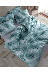 Cotton Green Tree Double Duvet Cover Set - Swordslife