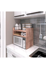 Counter Top Covered Microwave Oven Rack
