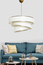 Couper Pendant Lamp Chandelier Cream Gold Mdrn-45 - Swordslife