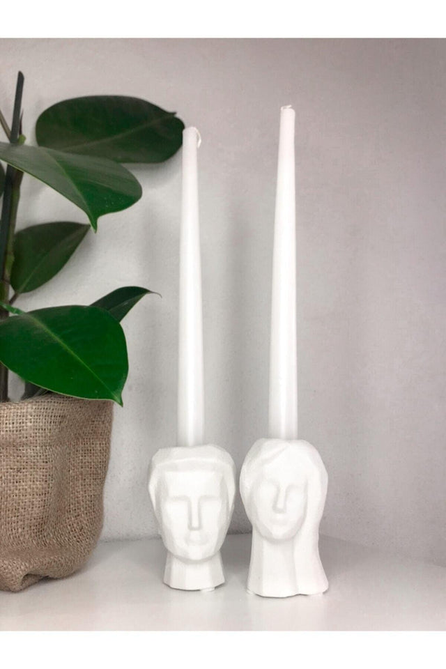 Couple 2 Candlestick Candle Holder - Swordslife