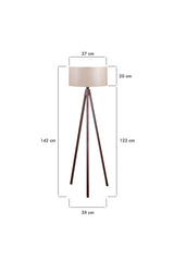 Cream Head Brown Leg Lamp - Swordslife