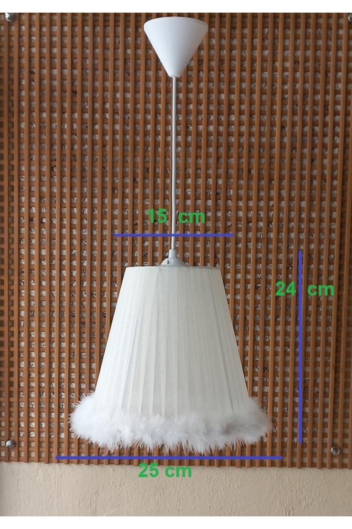 Cream Öykü 002 Bedroom Children's Room Young And Baby Room Chandelier Lighting Pendant Lamp - Swordslife