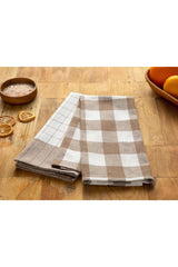 Crystal Cotton 2 Piece Drying Towel 40x60 Brown - Swordslife