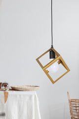 Cube Single Tumbled Chandelier - Swordslife