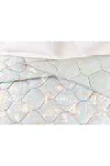 Curtice Single Micro Duvet - Blue - Swordslife