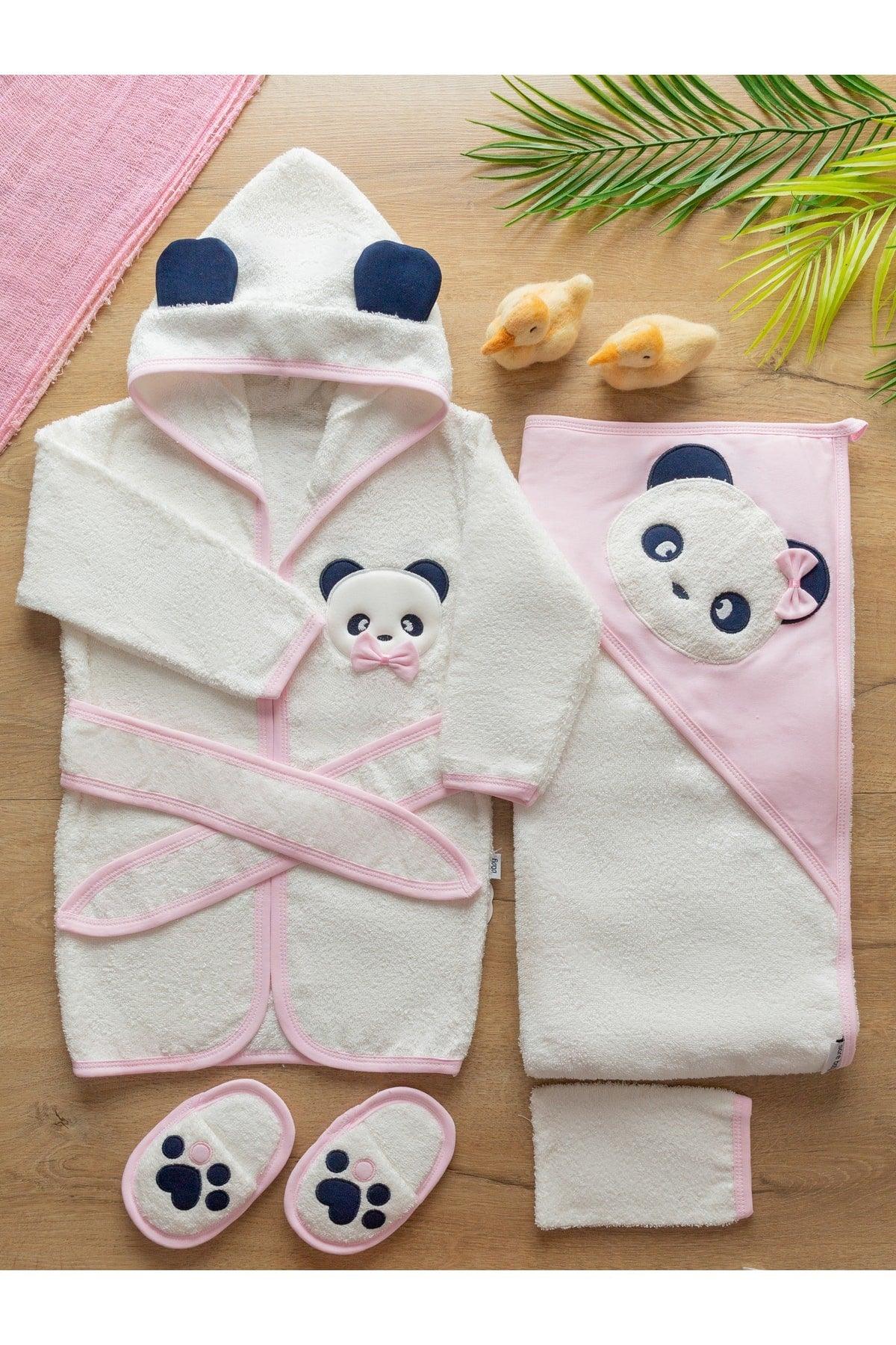 Cute Ponçik Baby Bathrobe Set New Season - Swordslife