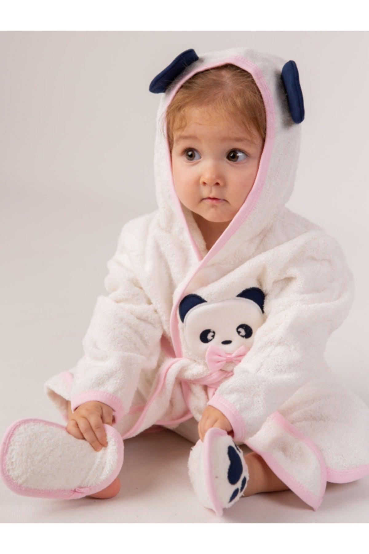 Cute Ponçik Baby Bathrobe Set New Season - Swordslife