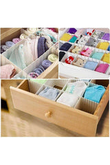 Cuttable Adjustable Practical Drawer Divider Organizer 3 Pieces - Swordslife