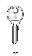 Cylinder key UPPER - SILCA: DM8 (Errebi: DM15) - Swordslife