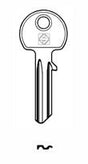 Cylinder key common - SILCA: AB19 (Errebi: AU78) - Swordslife